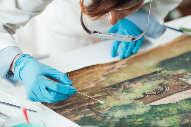Oil Painting Cleaning